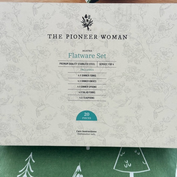 The Pioneer Woman Silver Flatware Set - Picture 7 of 9